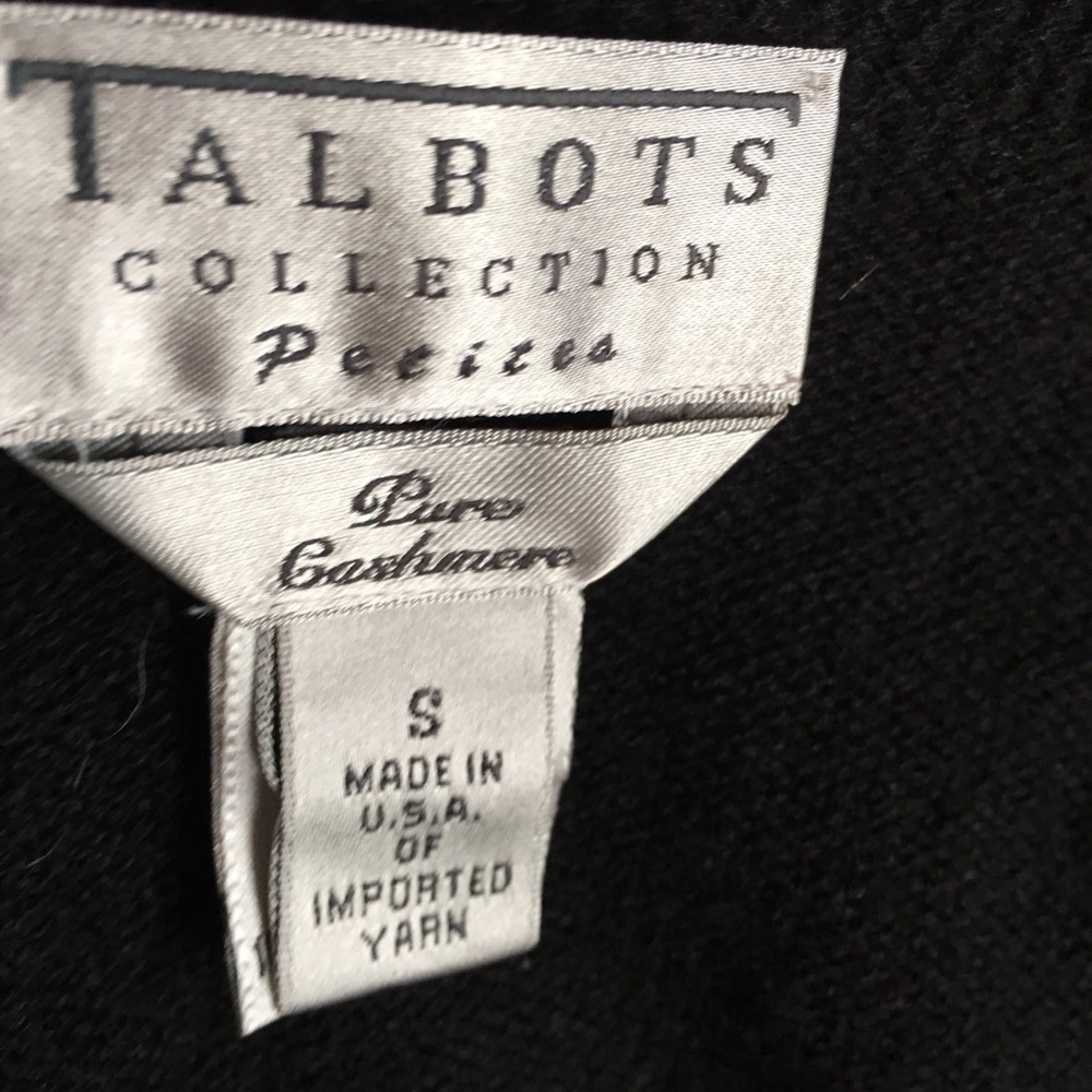 Talbot cashmere cardigan sweater - Picture 4 of 5